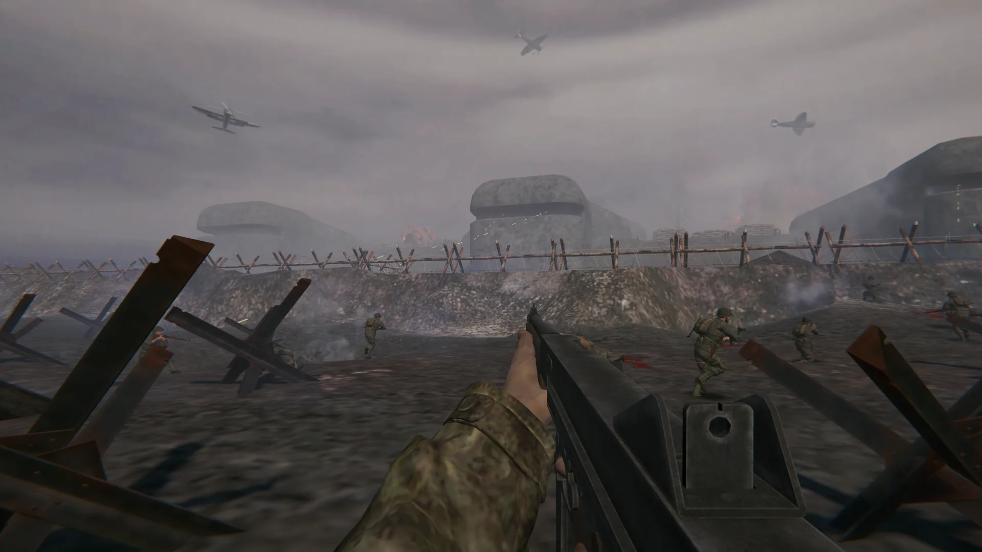 Steelblood large-scale battlefield gameplay